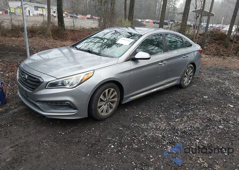 2016 Hyundai Sonata Sport z USA, uszkodzony, nr VIN 5NPE34AF7GH390650